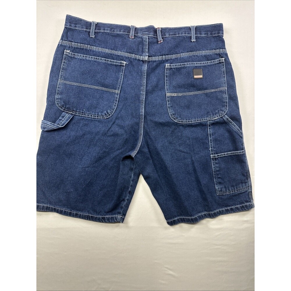 Craftsmen Carpenter Shorts Men's 38 Blue Denim Jorts Y2K